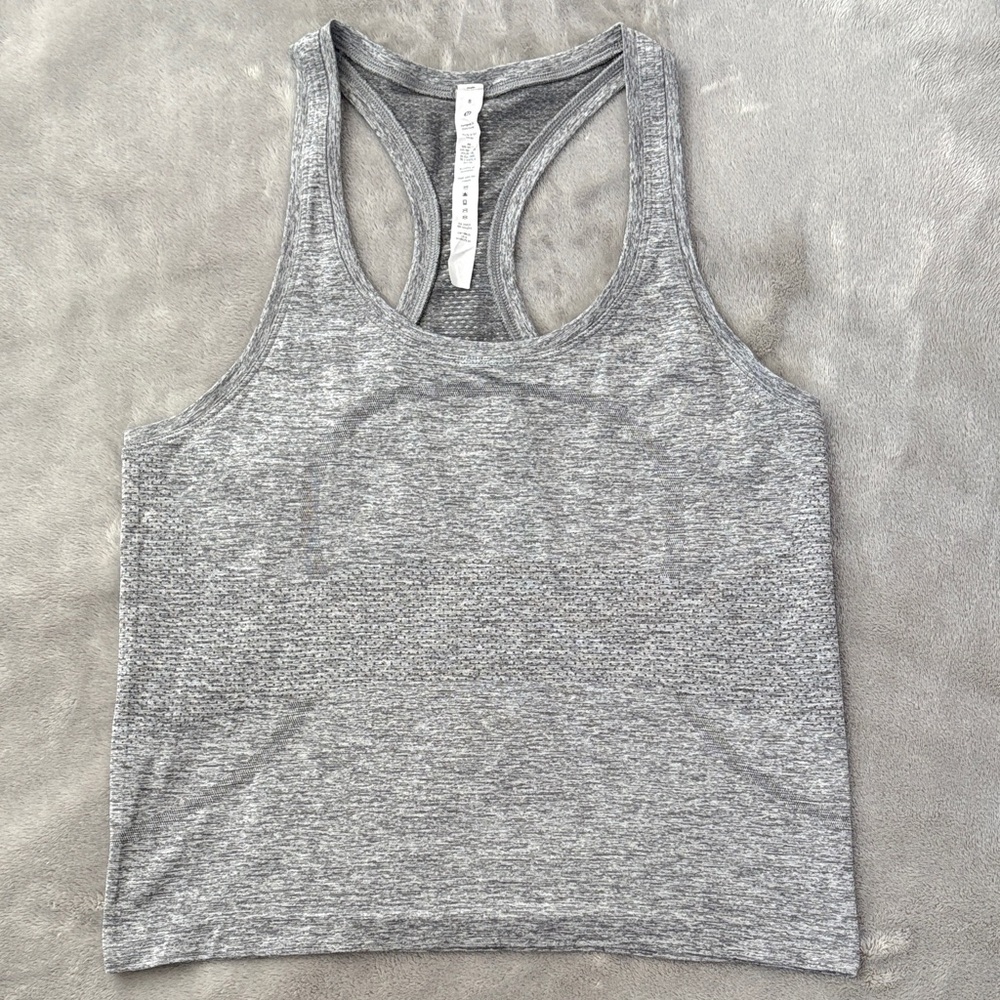 Lululemon Women’s Grey Racerback Tank Top